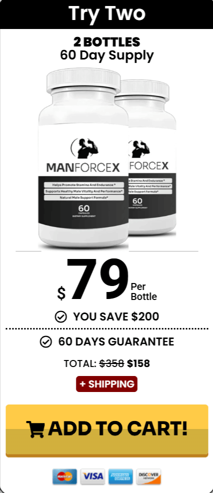 ManForceX 2 bottle price